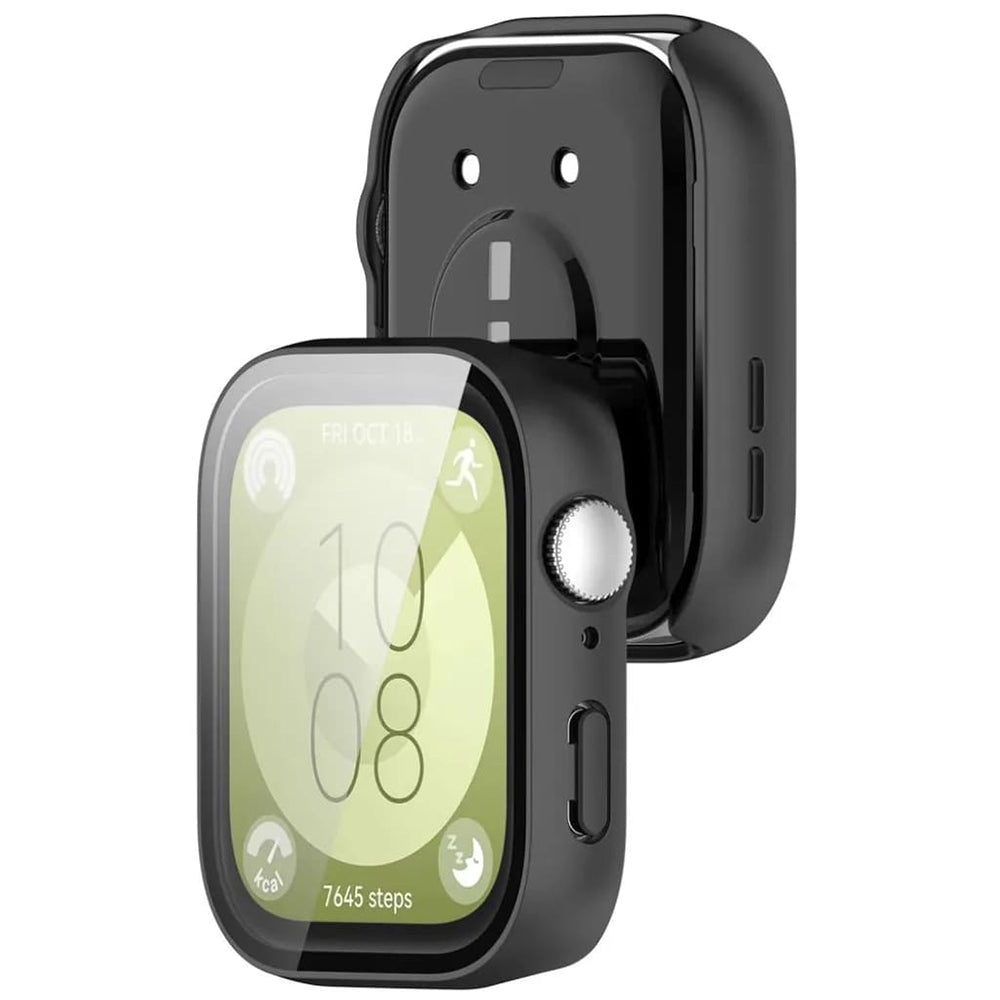 Θήκη Techsuit Defense360 Pro για Huawei Watch Fit 3, Μαύρη