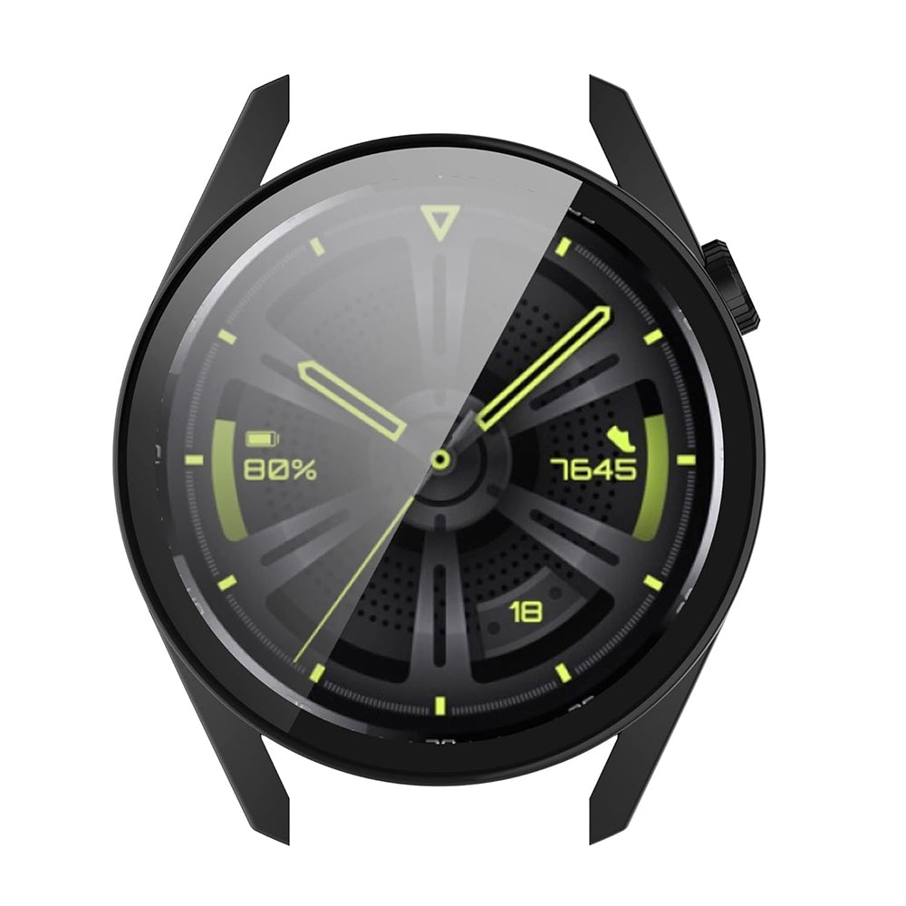 Techsuit Defense360 Pro Case for Huawei Watch GT 3 42mm, Black