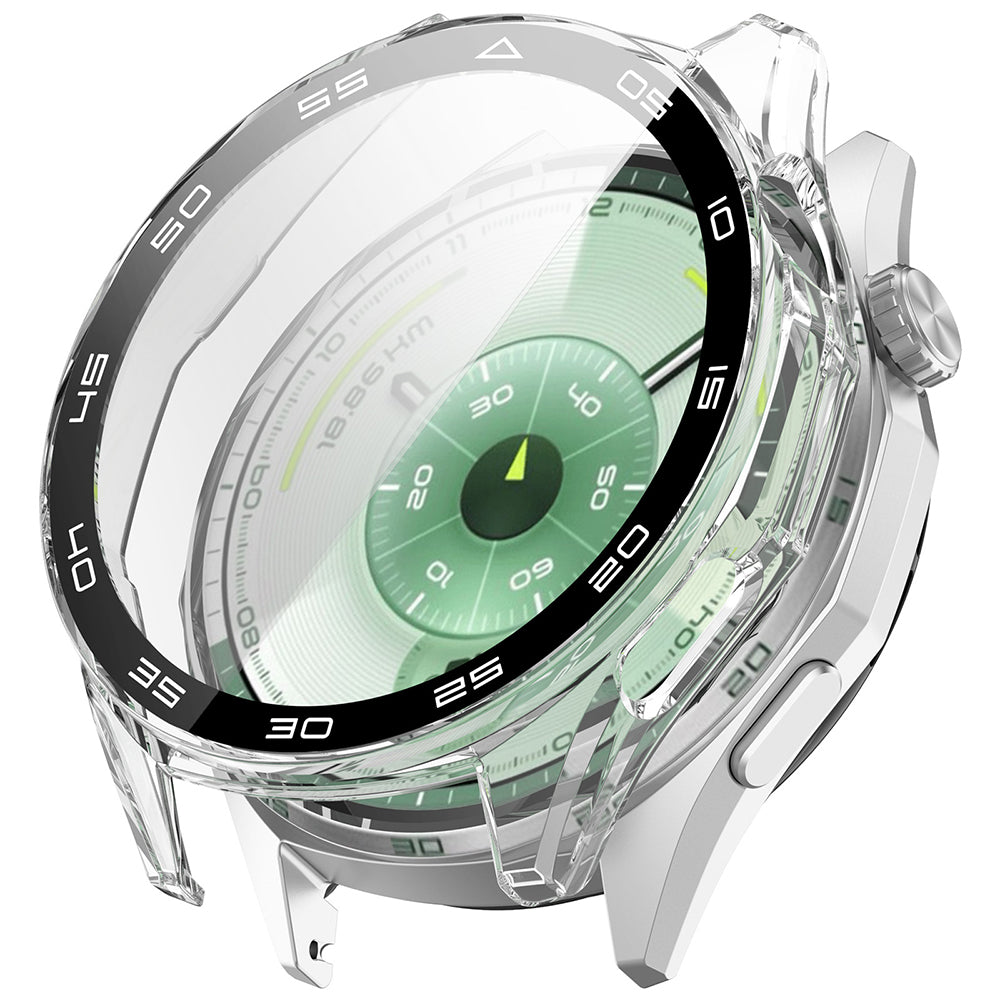 Θήκη Techsuit Defense360 Pro Bezel για Huawei Watch GT 6 46mm, Διάφανη