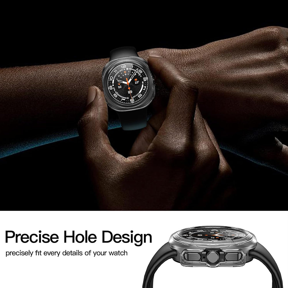 Θήκη Techsuit Defense360 Pro για Samsung Galaxy Watch Ultra, Διαφανής