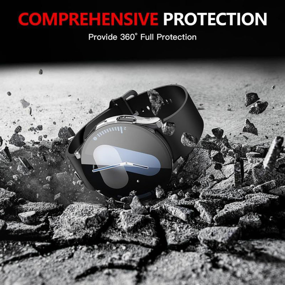 Θήκη Techsuit Defense360 Pro για Samsung Galaxy Watch7 44mm, Διαφανής