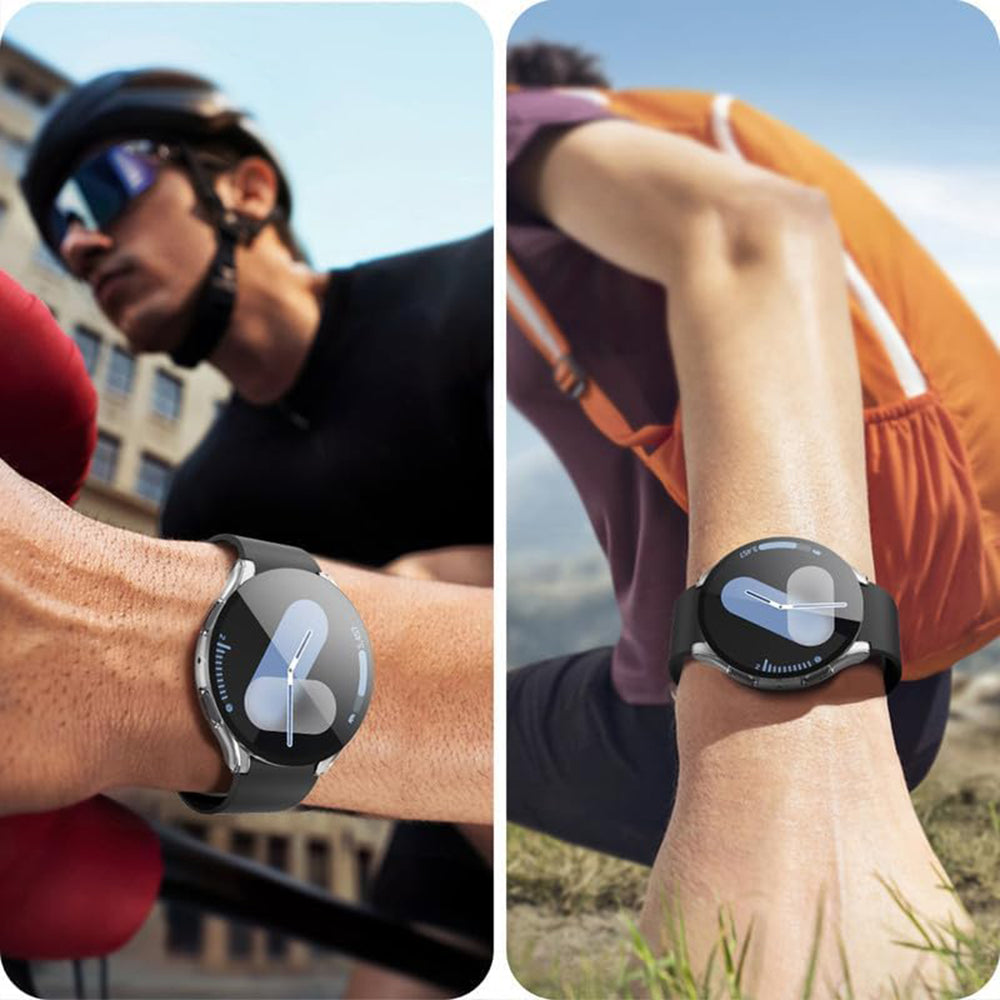 Θήκη Techsuit Defense360 Pro για Samsung Galaxy Watch7 44mm, Διαφανής