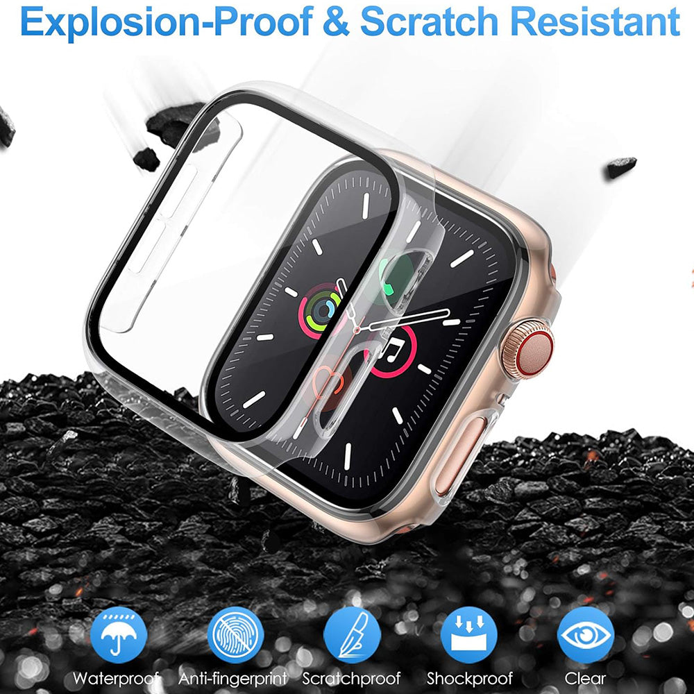 Θήκη Techsuit Defense360 Pro για Samsung Galaxy Watch7 44mm, Διαφανής