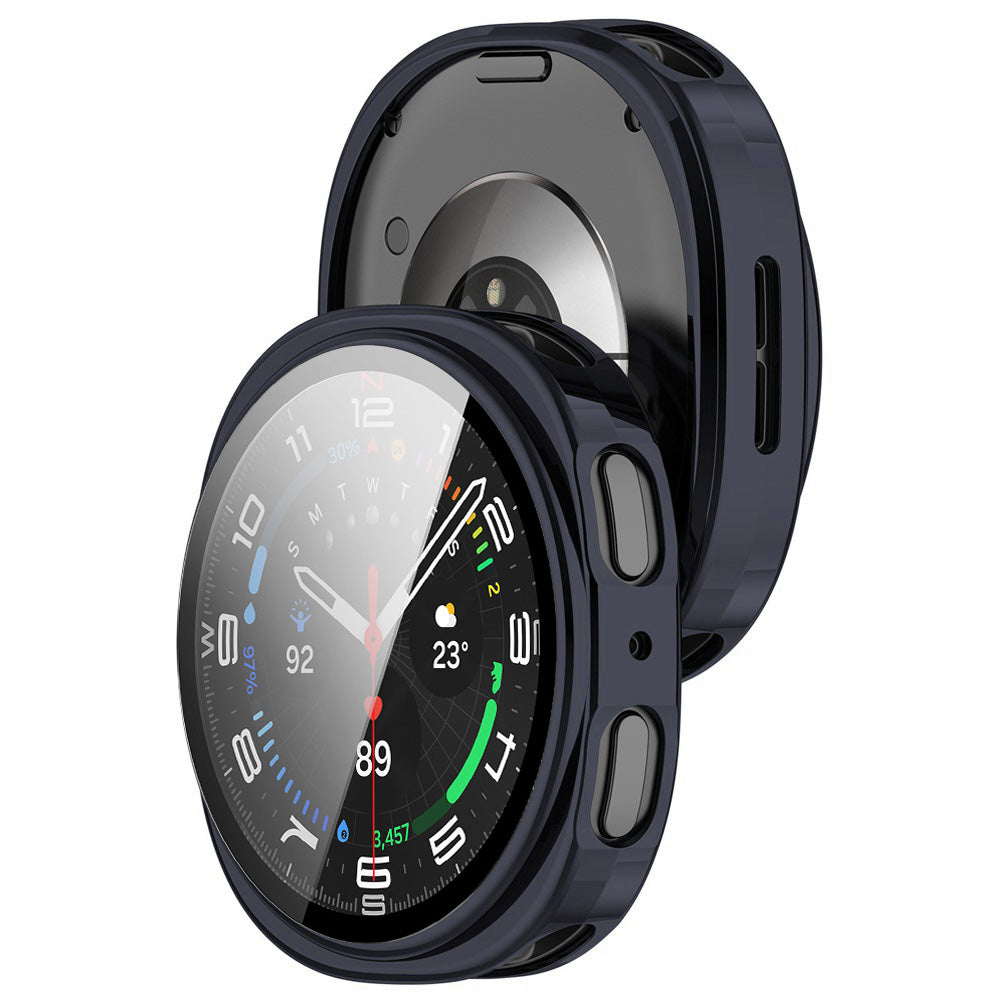 Θήκη Techsuit Defense360 Pro για Samsung Galaxy Watch9 / Watch8 40mm, Μπλε Σκούρο