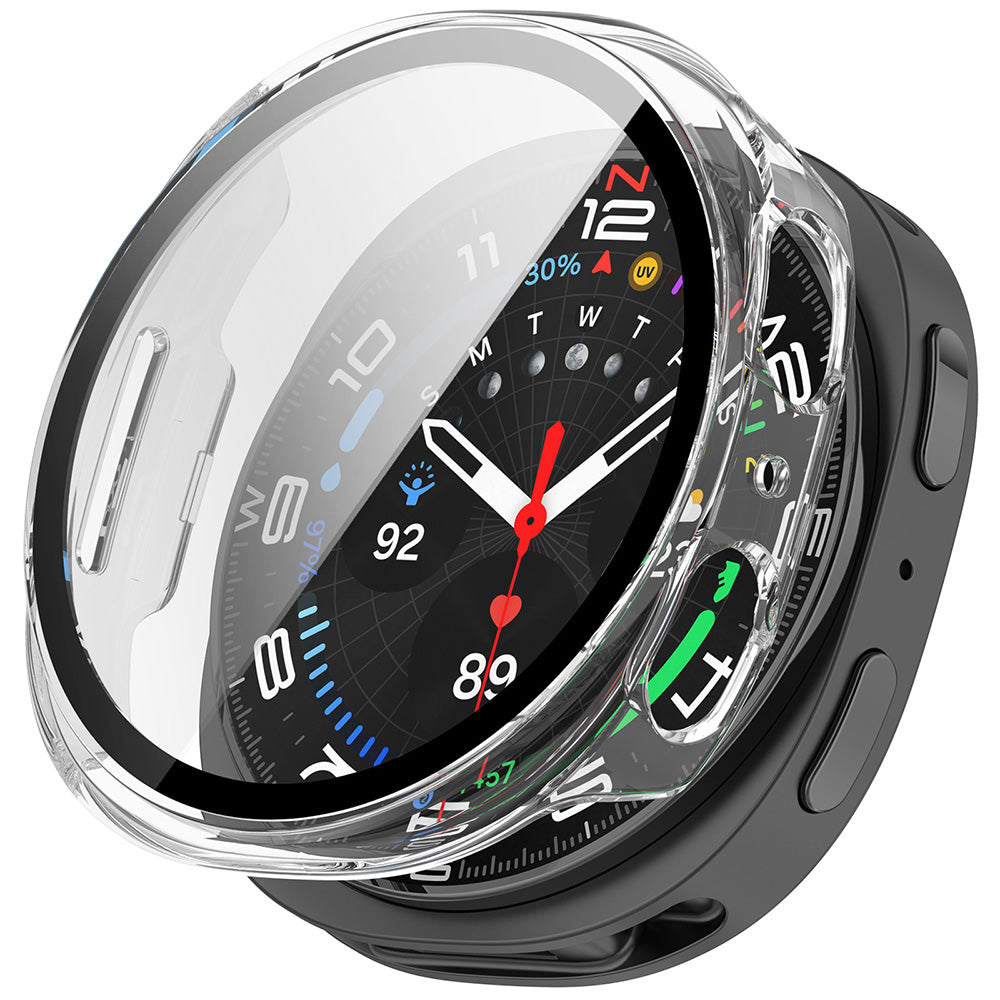Techsuit Defense360 Pro Case for Samsung Galaxy Watch9 / Watch8 40mm, Transparent