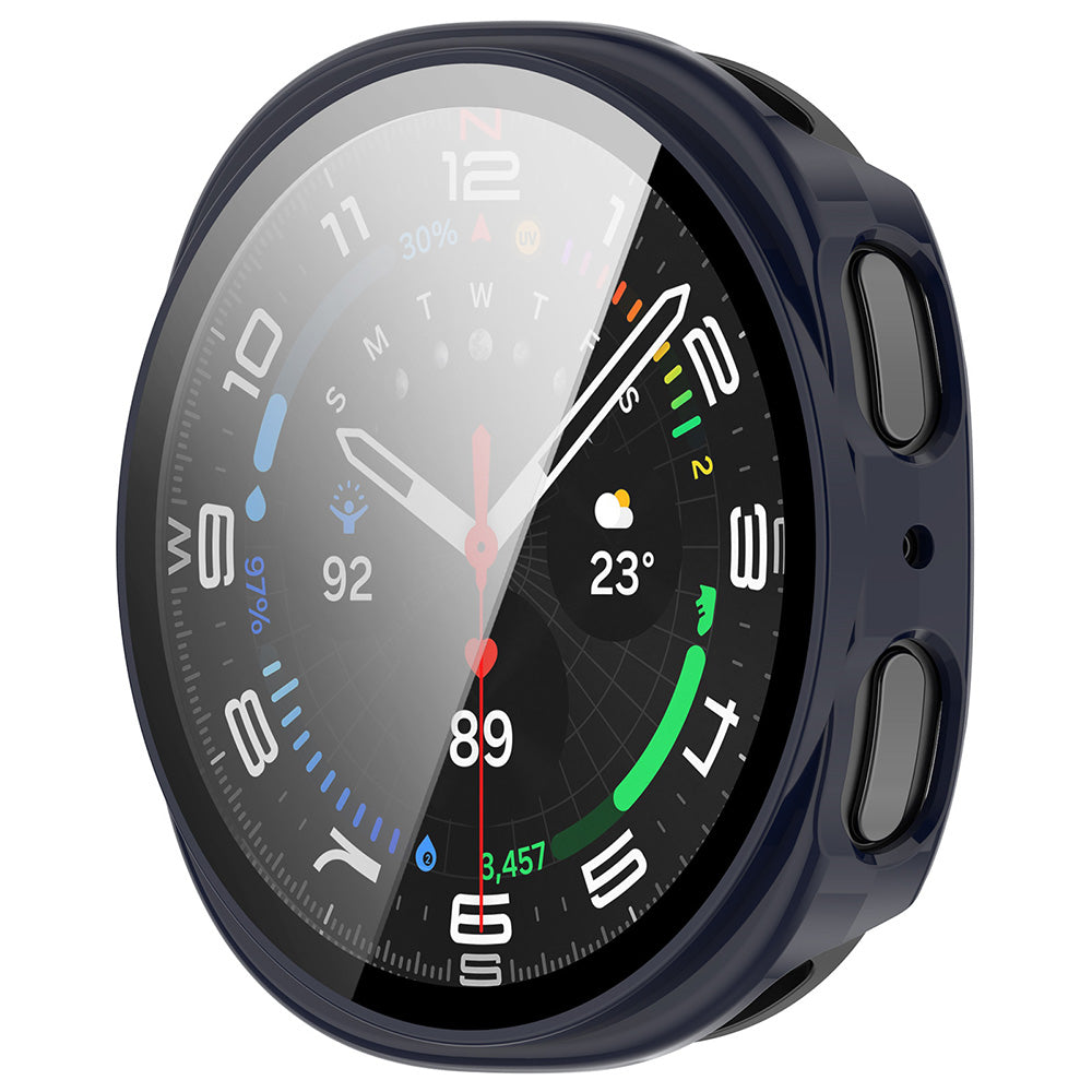 Θήκη Techsuit Defense360 Pro για Samsung Galaxy Watch9 / Watch8 44mm, Μπλε σκούρο
