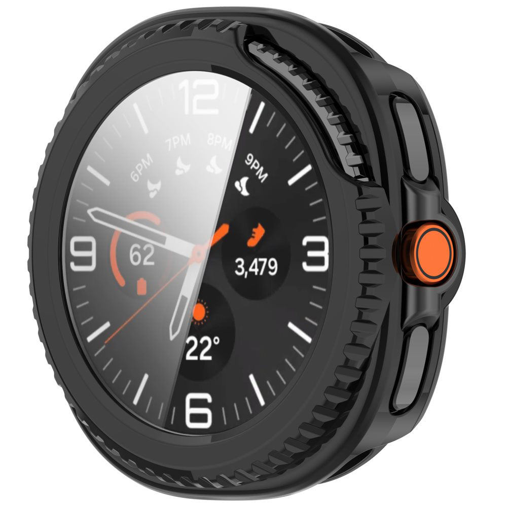 Θήκη Techsuit Defense360 Pro για Samsung Galaxy Watch8 Classic, Μαύρη