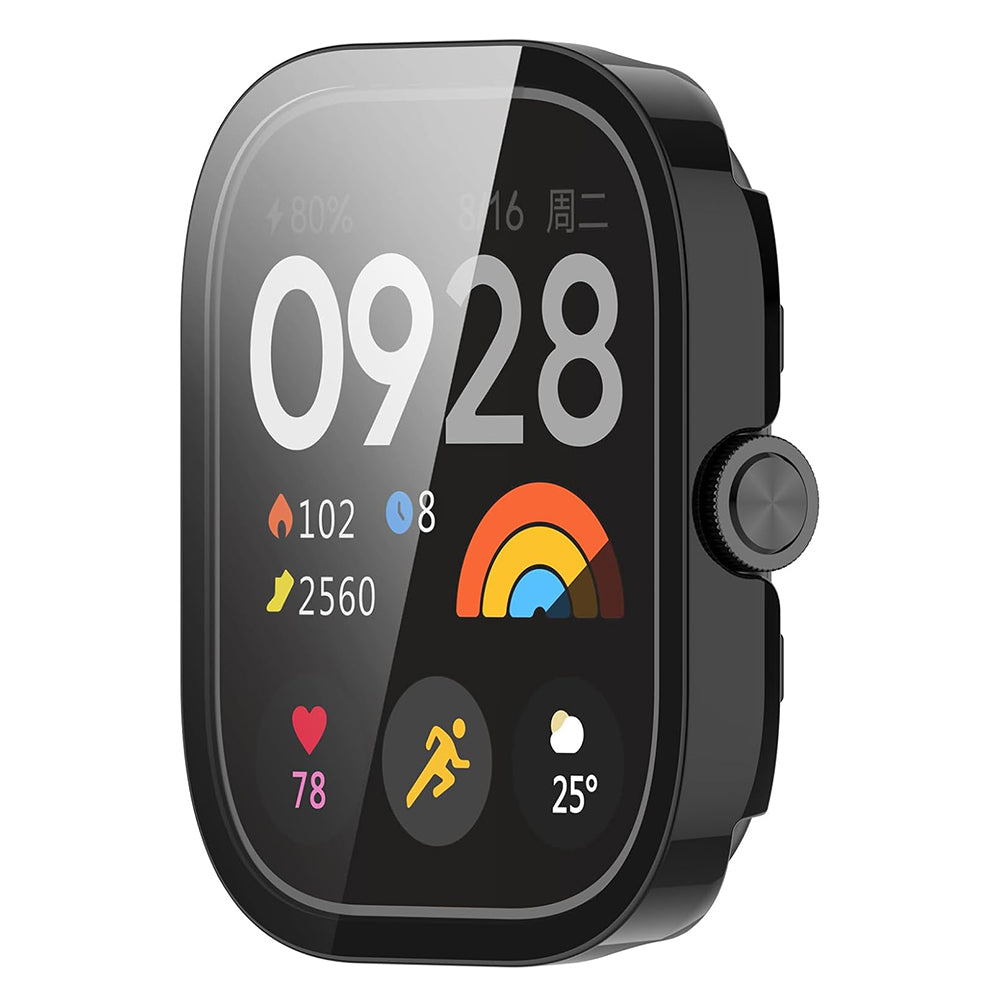 Θήκη Techsuit Defense360 Pro για Xiaomi Redmi Watch 4, Μαύρη