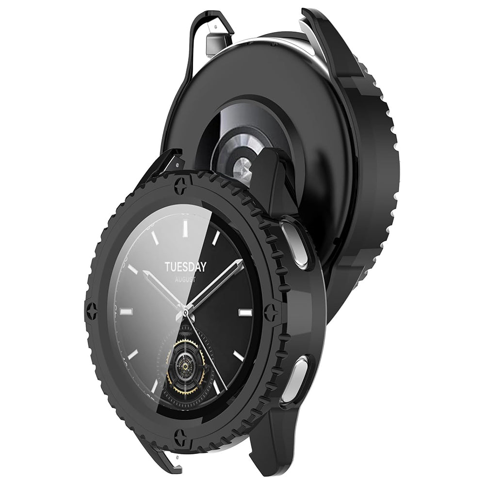 Θήκη Techsuit Defense360 Pro για Xiaomi Watch S3, Μαύρη