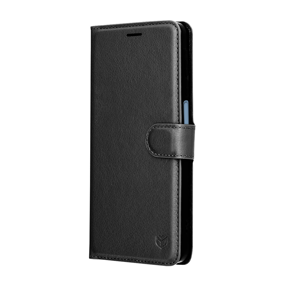Θήκη για Samsung Galaxy A07 4G A075, Techsuit, Leather Folio, Μαύρη