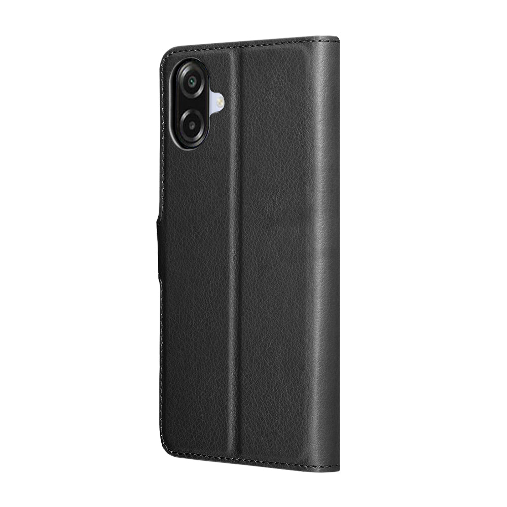 Θήκη για Samsung Galaxy A07 4G A075, Techsuit, Leather Folio, Μαύρη