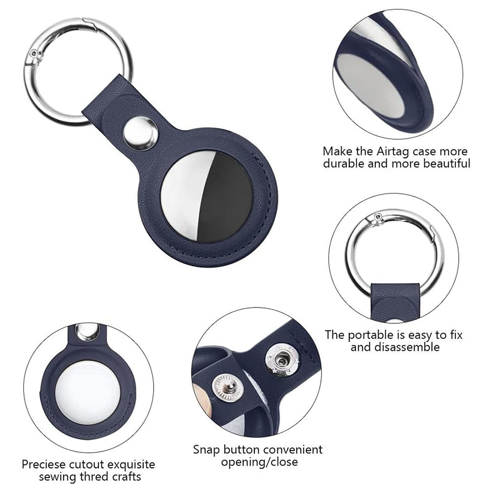 Θήκη Techsuit SLH1 για Apple AirTag, Μπλε
