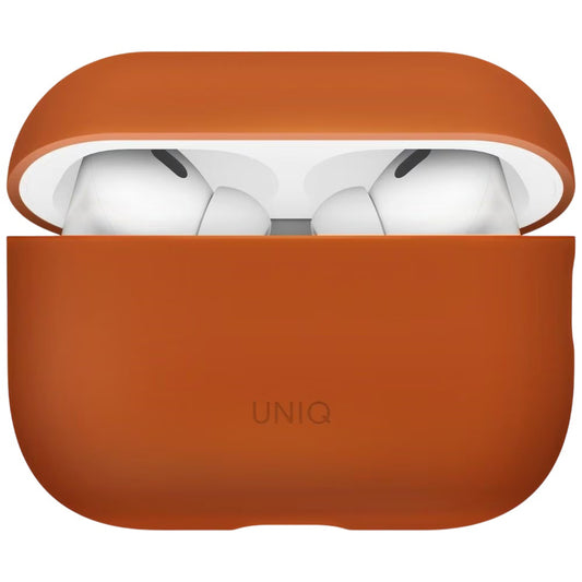 Θήκη UNIQ Lino για Apple AirPods Pro 3, Πορτοκαλί