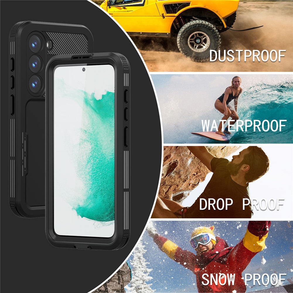 Θήκη Waterproof για Samsung Galaxy S26 Plus S947, ShellBox, Μαύρη