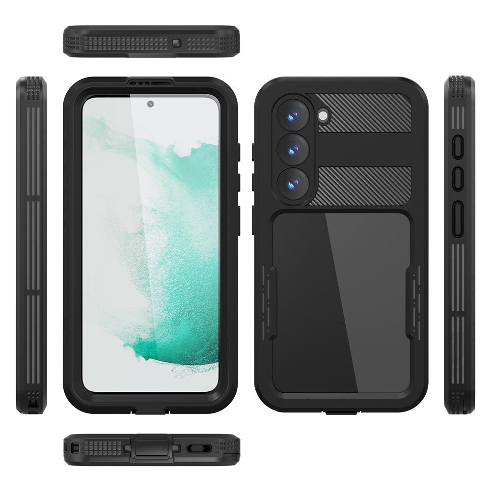 Θήκη Waterproof για Samsung Galaxy S26 Plus S947, ShellBox, Μαύρη