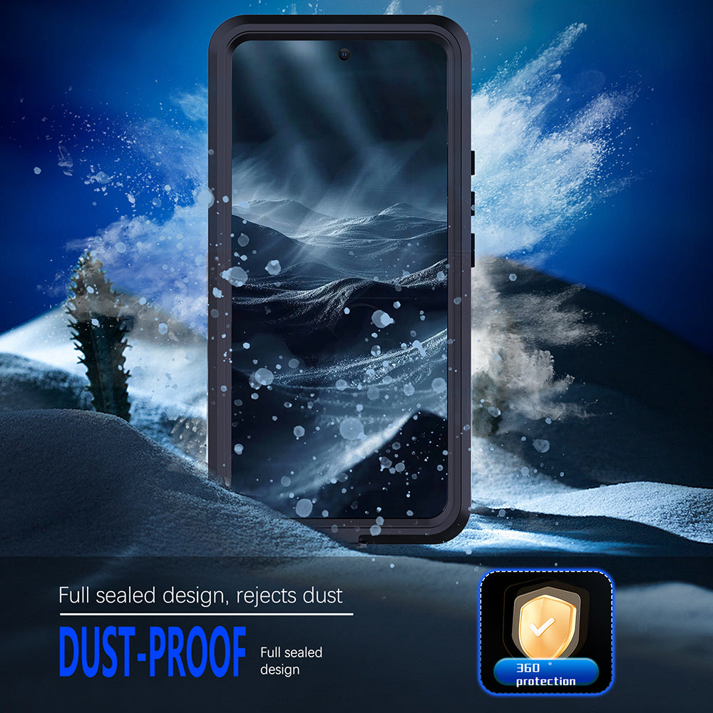Θήκη Waterproof για Xiaomi Poco X7 / Redmi Note 14 Pro 5G, ShellBox, Μαύρη