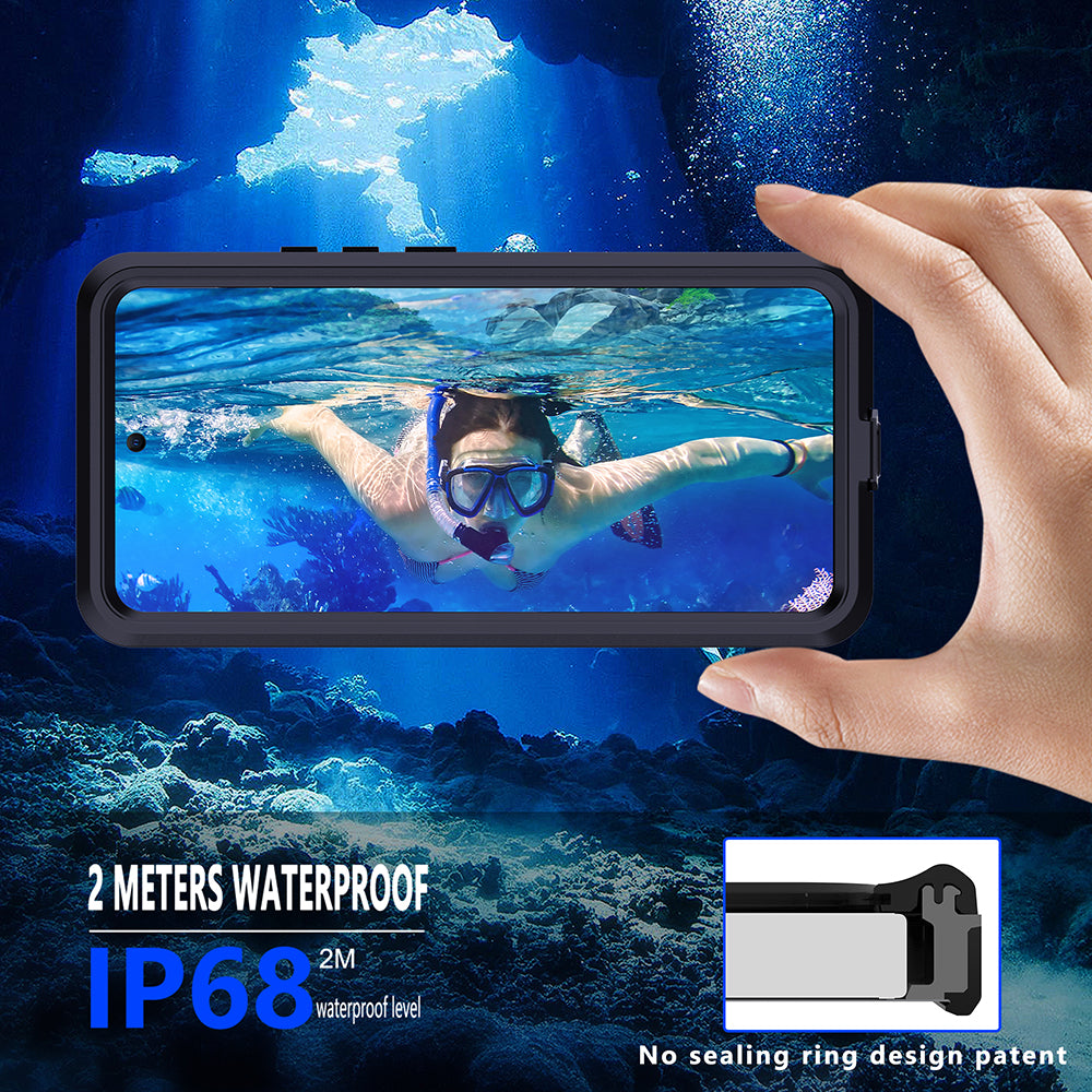 Θήκη Waterproof για Xiaomi Poco X7 / Redmi Note 14 Pro 5G, ShellBox, Μαύρη