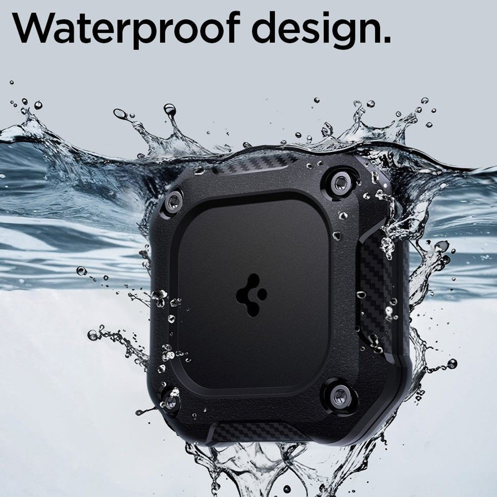 Θήκη Waterproof Spigen Tough Armor για Apple AirTag, Μαύρη ACS09781