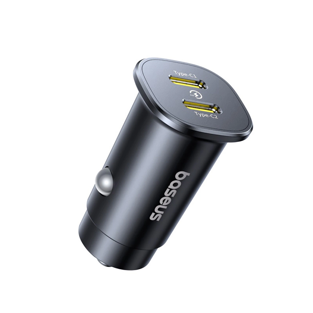 Φορτιστής Αυτοκινήτου Baseus GoTrip, 30W, 3A, 2 x USB-C, Μαύρο