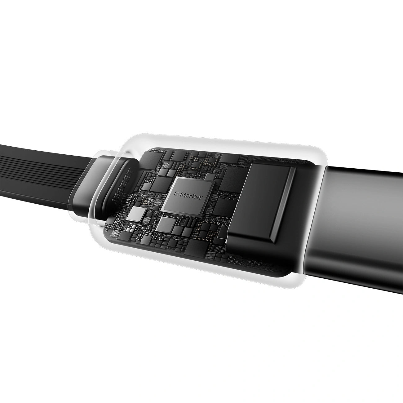 Φορτιστής Αυτοκινήτου με Καλώδιο USB-C Cuktech CC903P Οθόνη, 100W, 5A, 1 x USB-A - 1 x USB-C, Γκρι