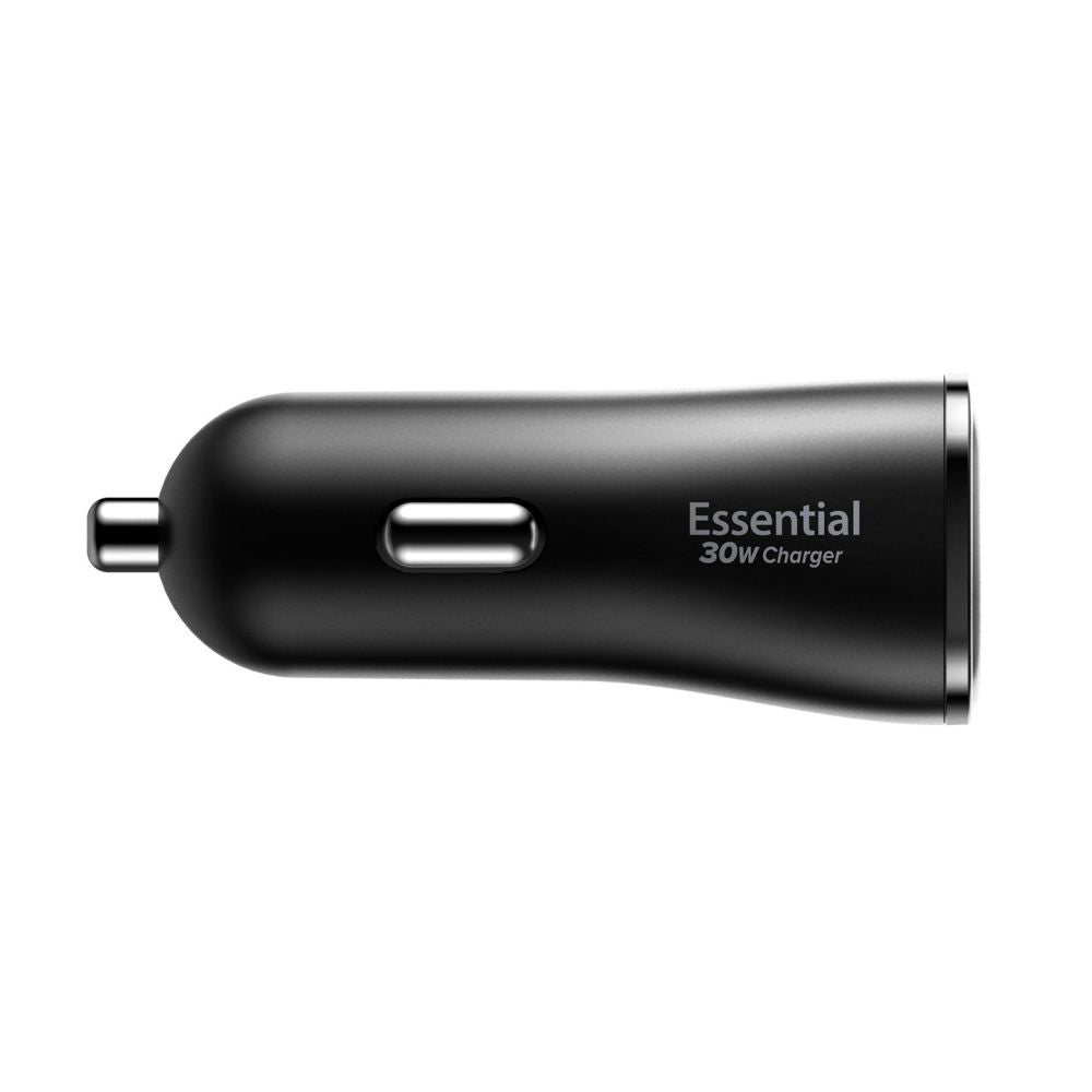 Φορτιστής Αυτοκινήτου Spigen EV302 Essential, 30W, 3A, 2 x USB-A, Μαύρος ACP08700