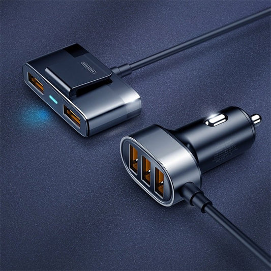 Φορτιστής αυτοκινήτου Joyroom JR-CL03, 21W, 2.1A, 5 x USB-A, Μαύρο