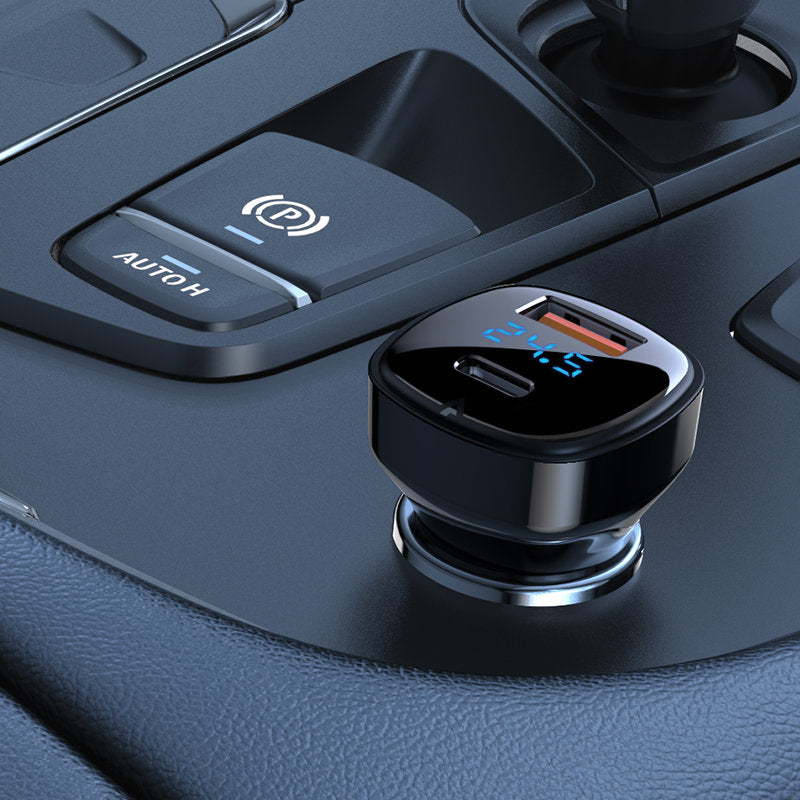 Φορτιστής Αυτοκινήτου Acefast B4, 66W, 3A, 1 x USB-A - 1 x USB-C, Μαύρο