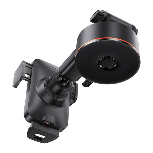 Ασύρματος φορτιστής αυτοκινήτου Baseus Wisdom Dash, 15W, 1.67A, μαύρο CGZXX0001010101