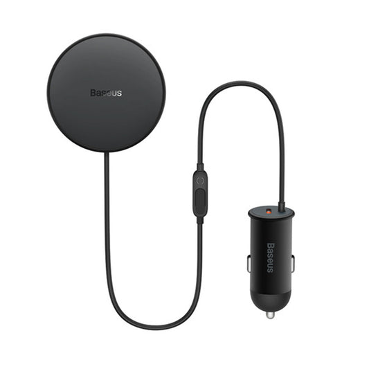 Ασύρματος Φορτιστής Αυτοκινήτου Baseus CW01, 15W, 1.67A, Μαύρος C0013A01