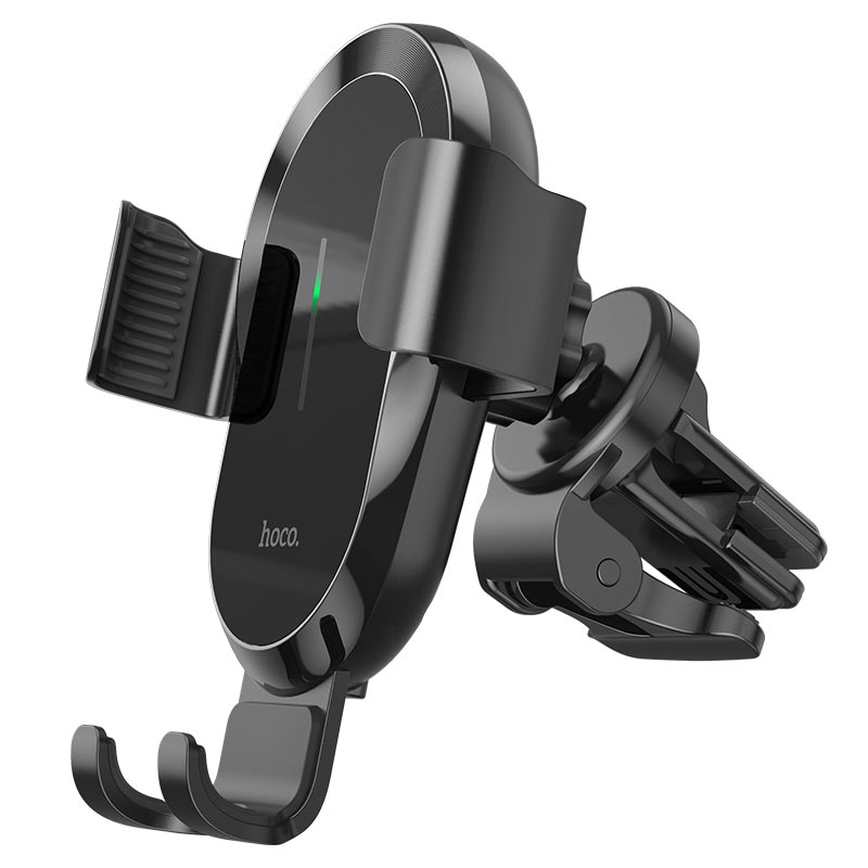 Ασύρματος Φορτιστής Αυτοκινήτου HOCO CA105, 15W, 1.67A, Μαύρο