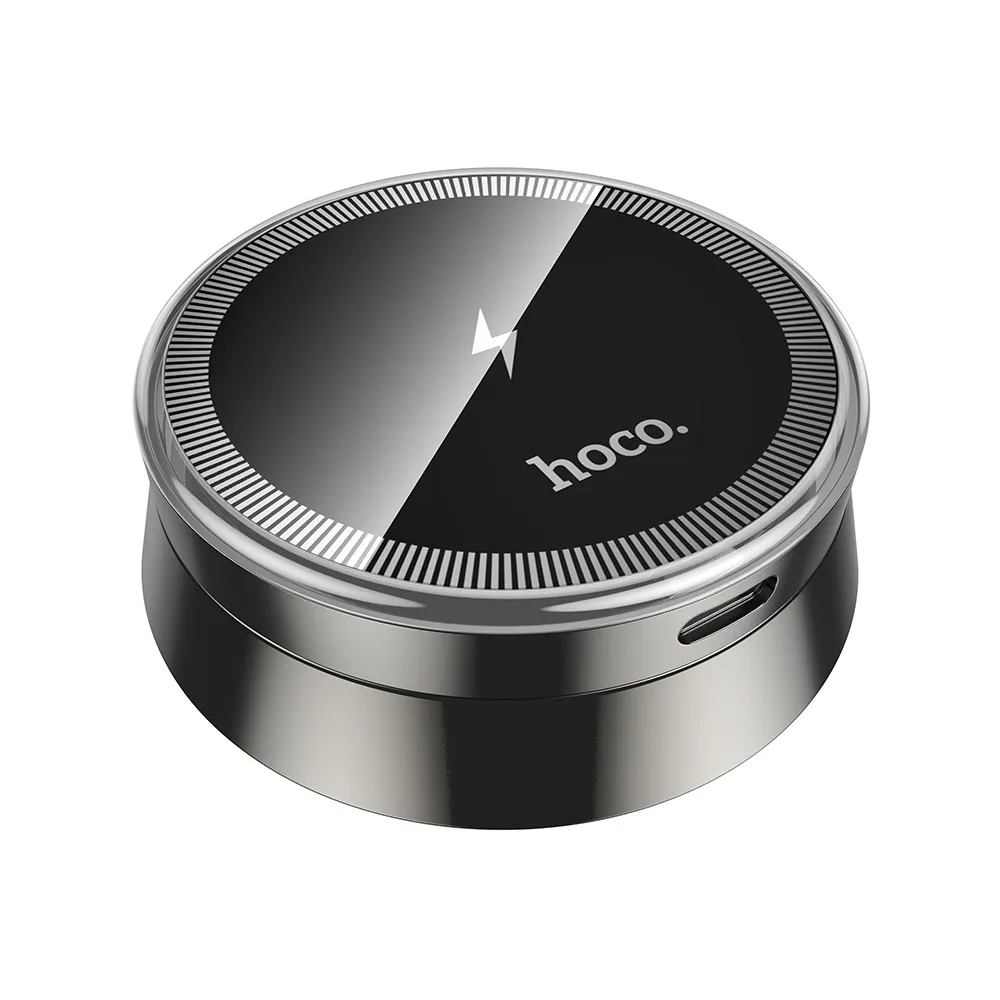 Ασύρματος Φορτιστής Αυτοκινήτου HOCO HW33, 15W, 1.67A, Γκρι