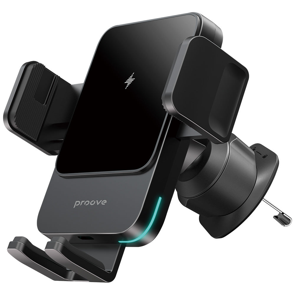 Ασύρματος Φορτιστής Αυτοκινήτου Proove Sonic, 15W, 1.67A, Γκρι WHSN15002001