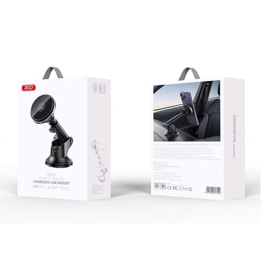 Ασύρματος φορτιστής αυτοκινήτου XO Design CX017, 15W, 1.67A, Μαύρο
