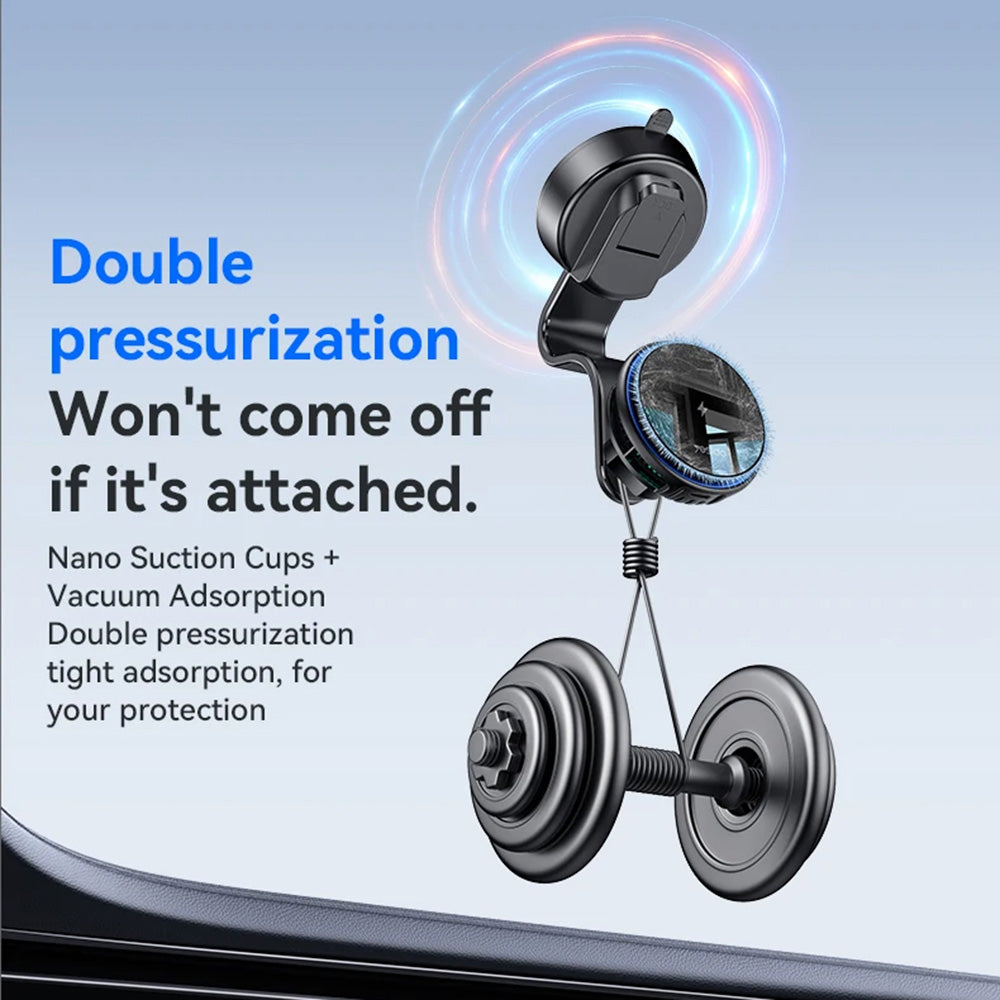 Ασύρματος Φορτιστής Αυτοκινήτου Yesido C311, 15W, 1.67A, Μαύρο