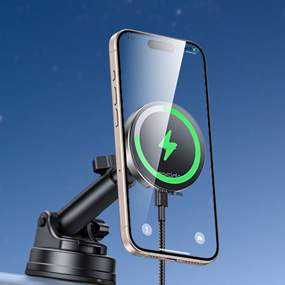 Ασύρματος Φορτιστής Αυτοκινήτου Yesido DS30, 15W, 1.67A, Μαύρο