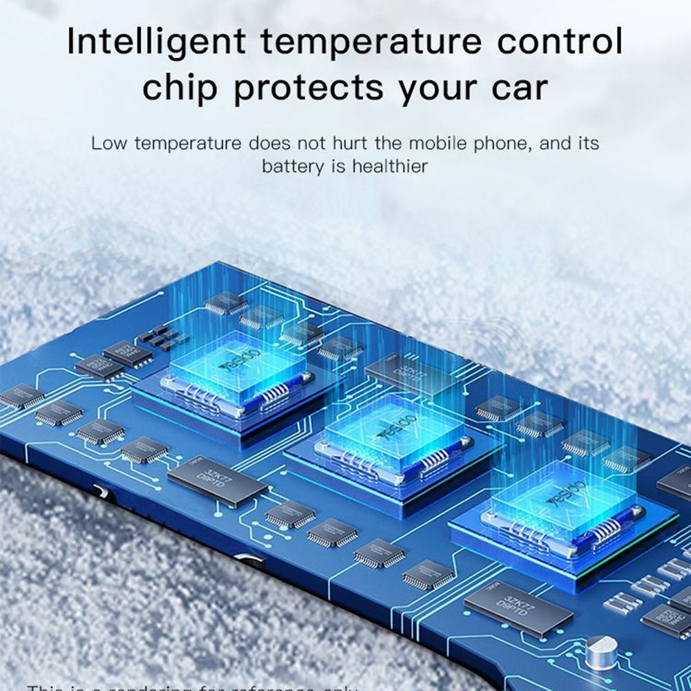 Φορτιστής Αυτοκινήτου Yesido Y50, 60W, 3A, 1 x USB-A - 2 x USB-C, Μαύρο