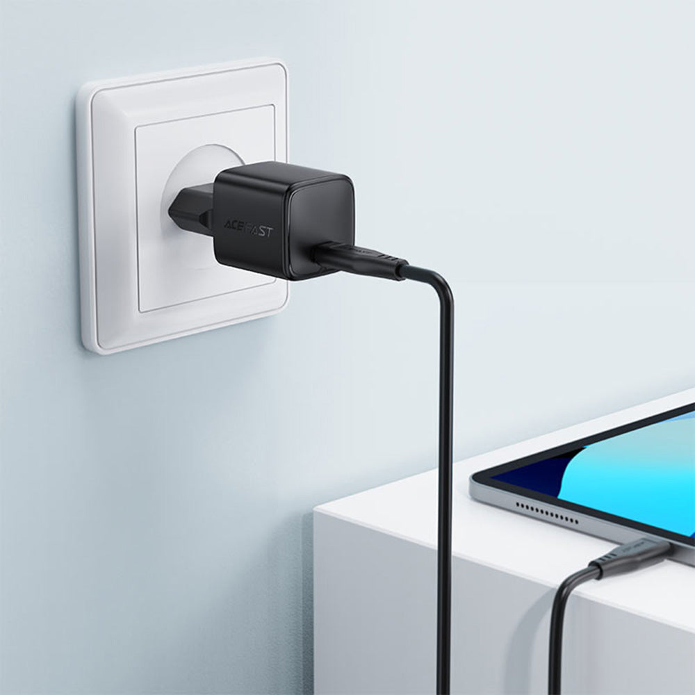 Φορτιστής Δικτύου Acefast A118, 30W, 3A, 1 x USB-C, Μαύρο