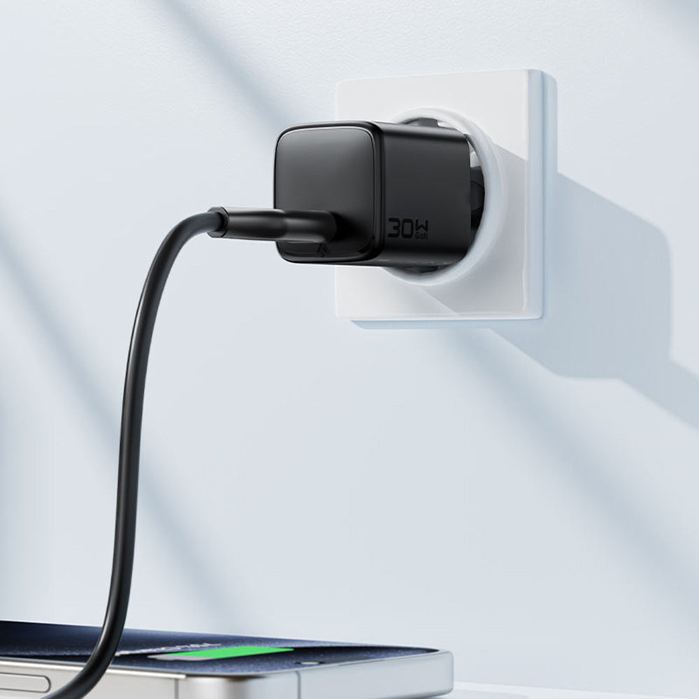 Φορτιστής Δικτύου Acefast A118, 30W, 3A, 1 x USB-C, Μαύρο