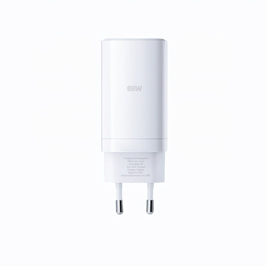 Φορτιστής Δικτύου Allity. ATC-01-65WACC Fast, 65W, 3.25A, 1 x USB-A - 2 x USB-C, Λευκό