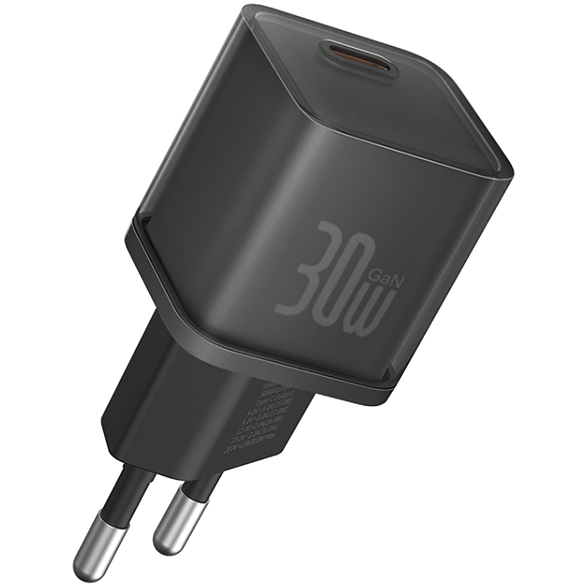 Φορτιστής δικτύου Baseus GaN5S GaN5S, 30W, 3A, 1 x USB-C, Μαύρο P10162504113-00