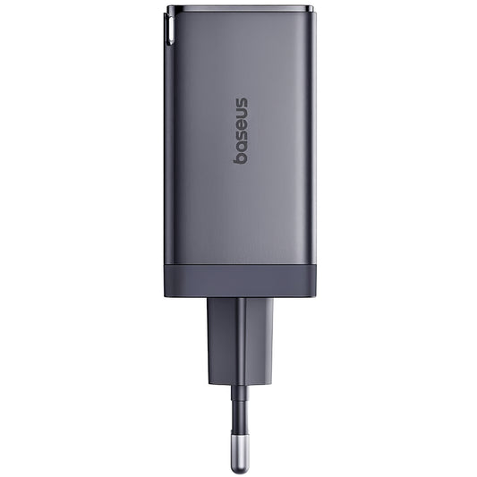 Baseus GaN5 Ultra USB-C Cable Network Charger with USB-C Cable, 65W, 3.25A, 1 x USB-A - 2 x USB-C, Gray P10110812827-Z1