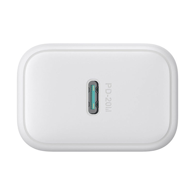 Φορτιστής Δικτύου με Καλώδιο USB-C Joyroom JR-TCF20, 20W, 3A, 1 x USB-C, Λευκό