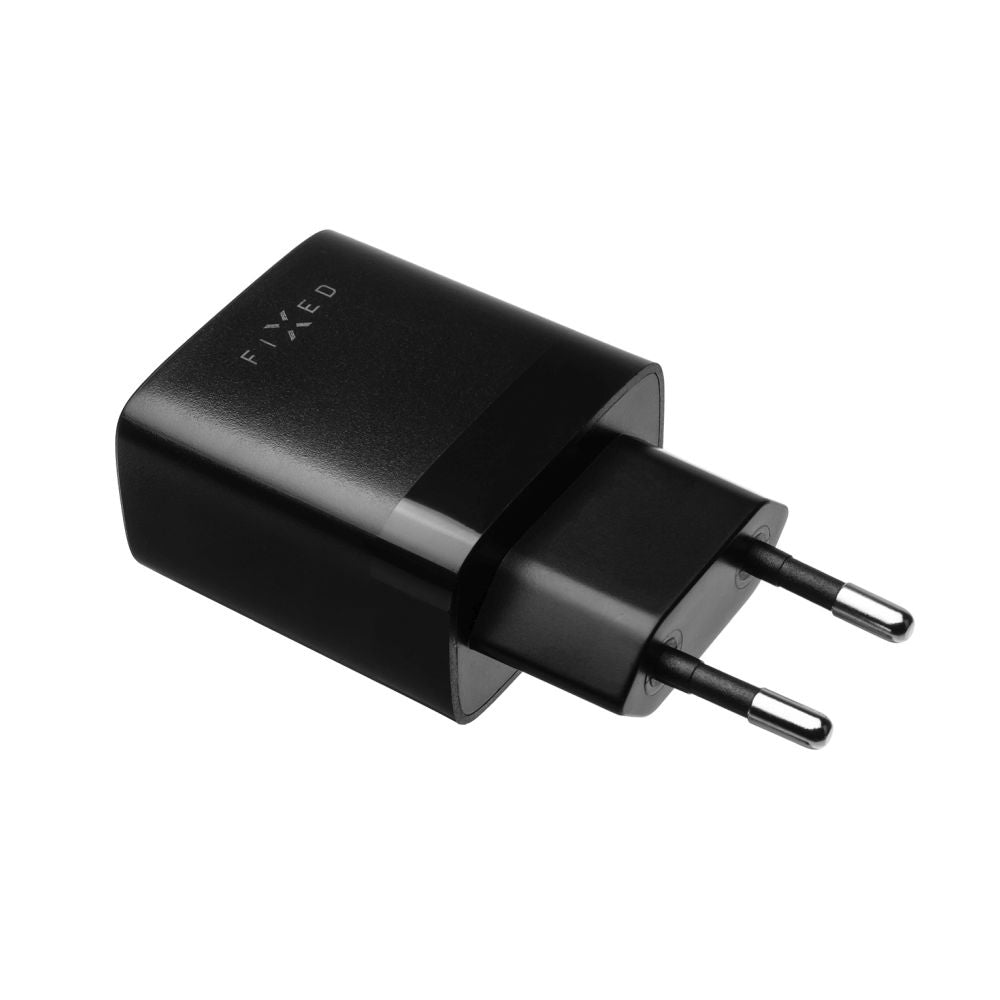 Φορτιστής Δικτύου με Καλώδιο microUSB Fixed, 17W, 3A, 2 x USB-A, Μαύρο