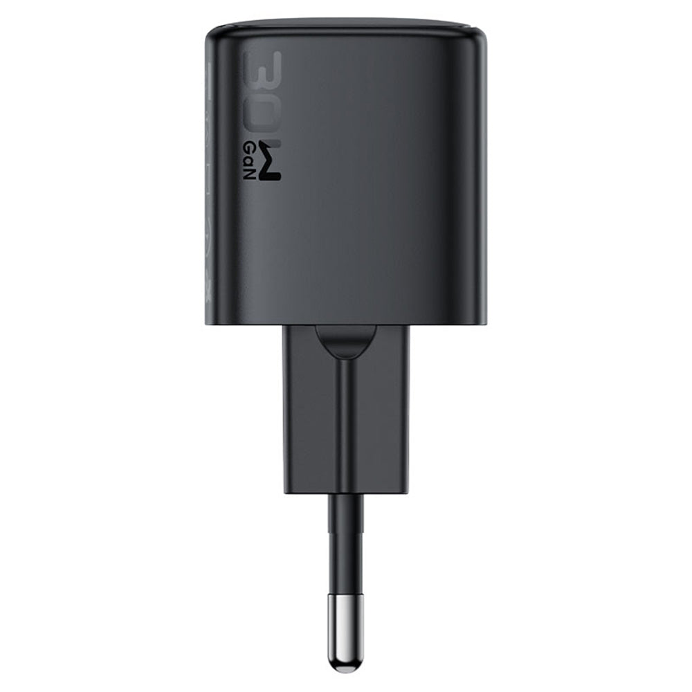 Φορτιστής Δικτύου με Καλώδιο USB-C Acefast A118, 30W, 3A, 1 x USB-C, Μαύρο