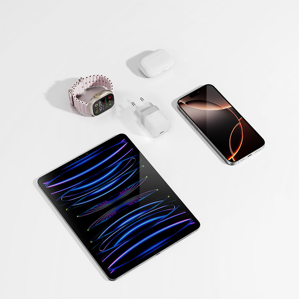 Φορτιστής Δικτύου Cuktech, 40W, 3A, 1 x USB-C, Λευκός CKAC301SEUWH