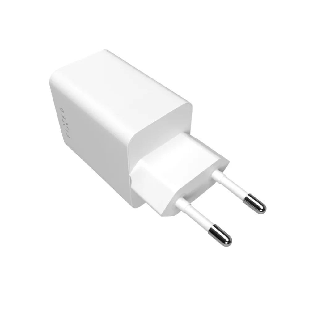 Φορτιστής Δικτύου Fixed Mini, 45W, 3A, 1 x USB-A - 1 x USB-C, Λευκό