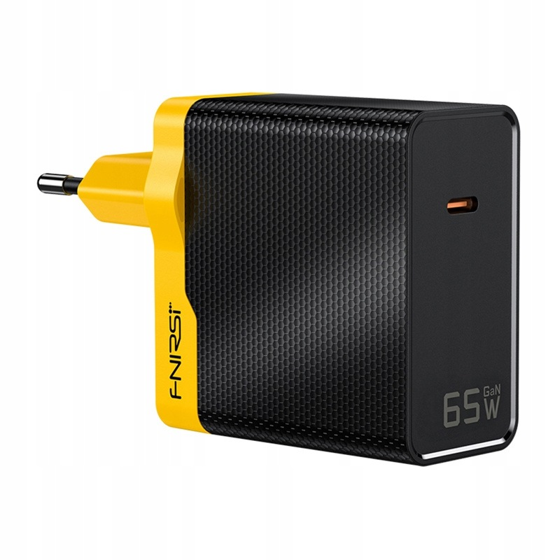 Φορτιστής Δικτύου Fnirsi, 65W, 3.25A, 1 x USB-C, Μαύρο