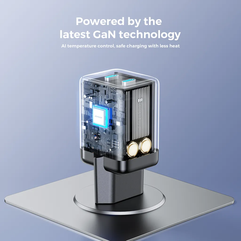 Φορτιστής Δικτύου Joyroom JR-TCG17, 45W, 3A, 2 x USB-C, Μαύρο