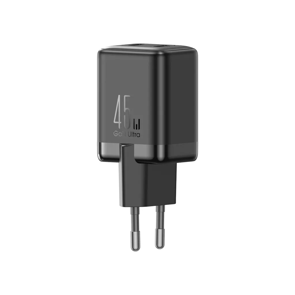 Φορτιστής Δικτύου Joyroom JR-TCG17, 45W, 3A, 2 x USB-C, Μαύρο