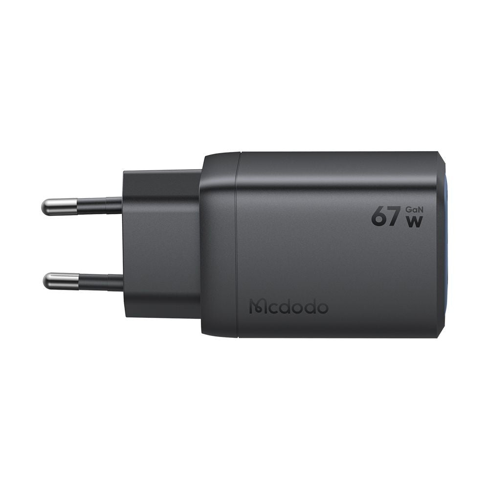 Φορτιστής Δικτύου McDodo CH-0970 Gana Mini, 67W, 3A, 1 x USB-A - 2 x USB-C, Μαύρο